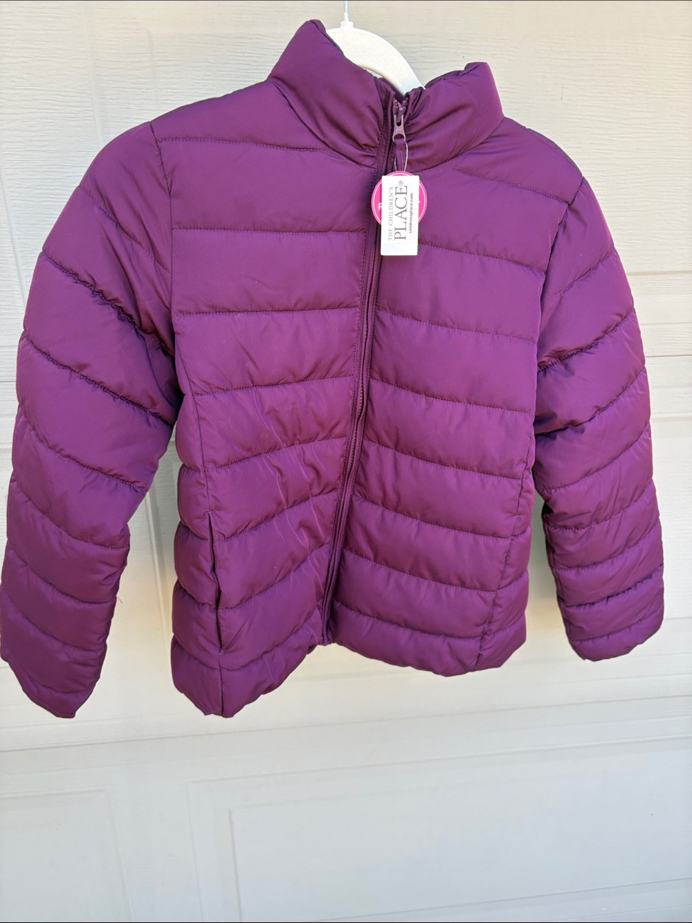 The Children's Place Plum Purple Puffer Jacket